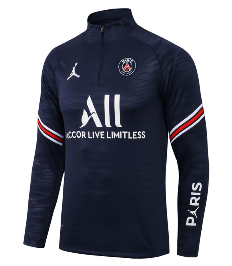 2021/22 PSG X Jordan Navy Training Sweatshirt